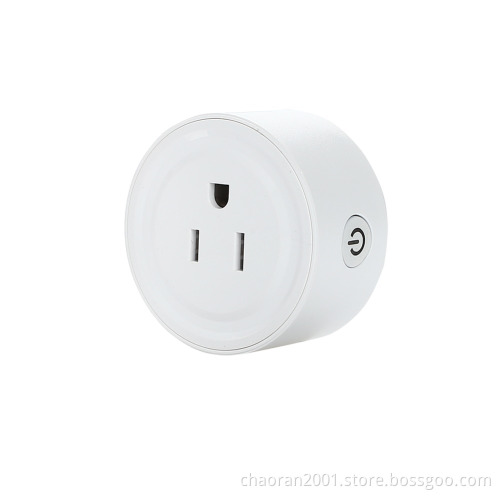 Smart Home Mini Socket Wifi Outlet 10a Compatible With Alexa Google Assistant Voice Control Smart Plugs Usa Wifi